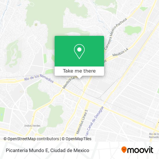 Picanteria Mundo E map