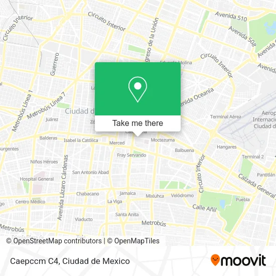 Mapa de Caepccm C4
