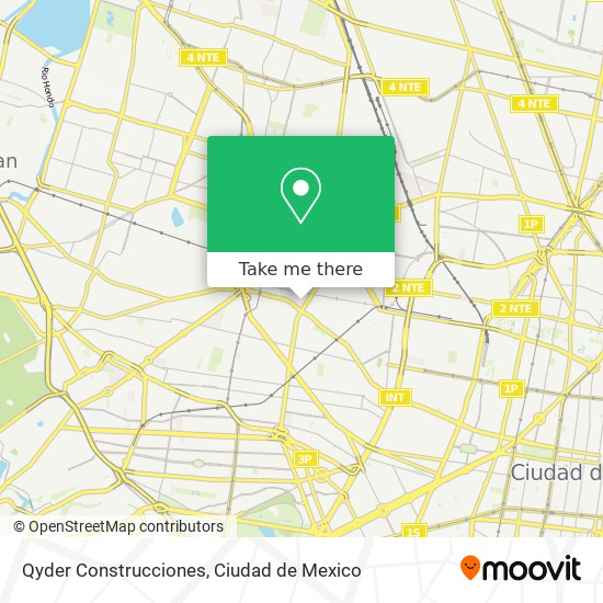 Qyder Construcciones map