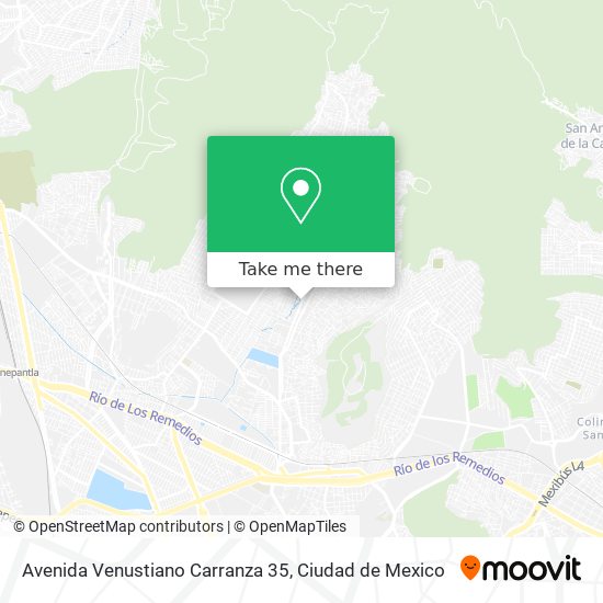 Mapa de Avenida Venustiano Carranza 35