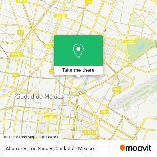 Abarrotes Los Sauces map