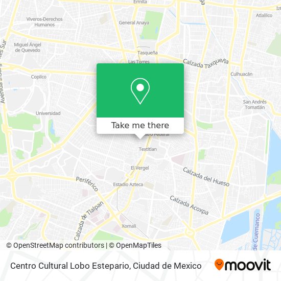 Centro Cultural Lobo Estepario map