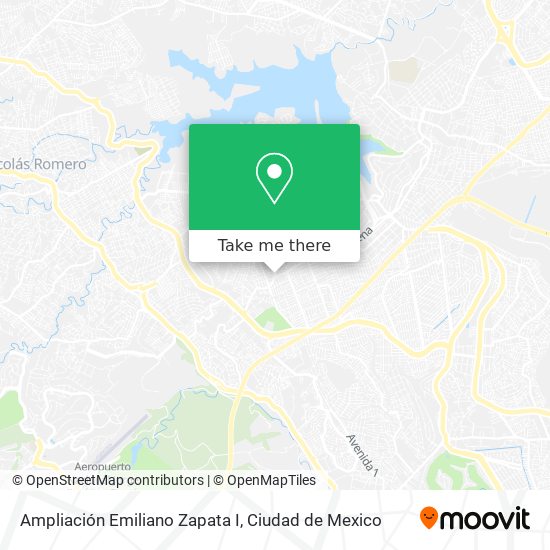 Ampliación Emiliano Zapata I map