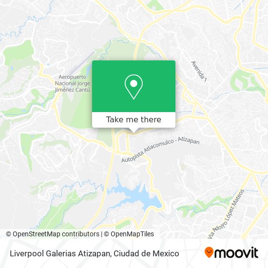 Liverpool Galerias Atizapan map