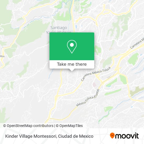 Kinder Village Montessori map