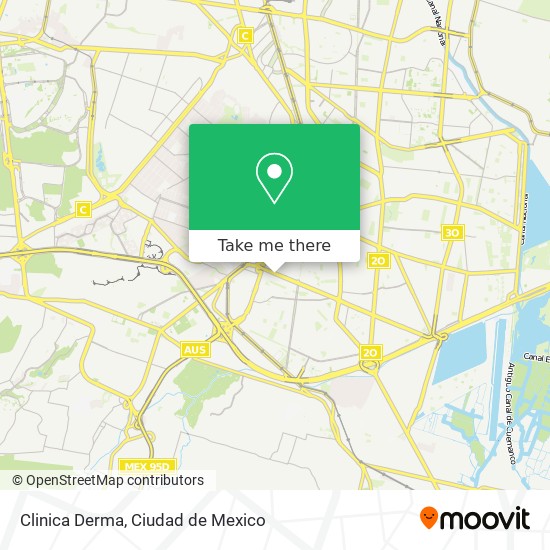 Clinica Derma map