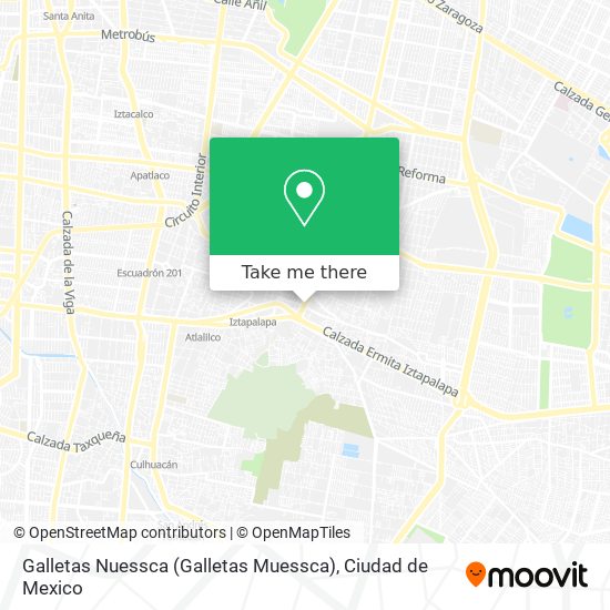 Mapa de Galletas Nuessca (Galletas Muessca)