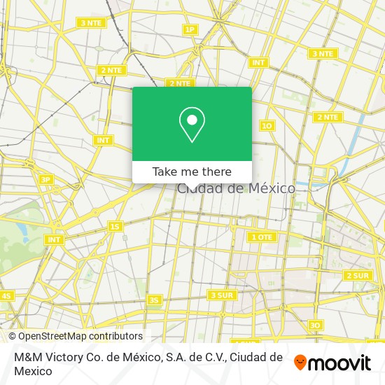 M&M Victory Co. de México, S.A. de C.V. map