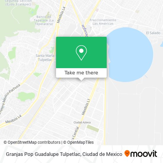 Mapa de Granjas Pop Guadalupe Tulpetlac