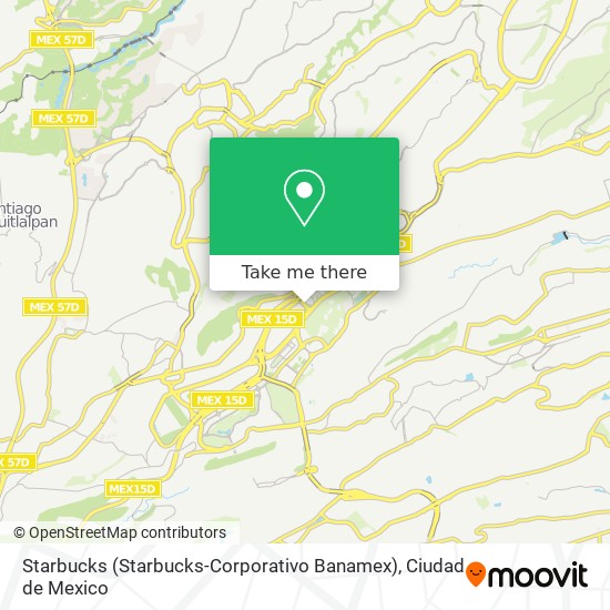 Starbucks (Starbucks-Corporativo Banamex) map
