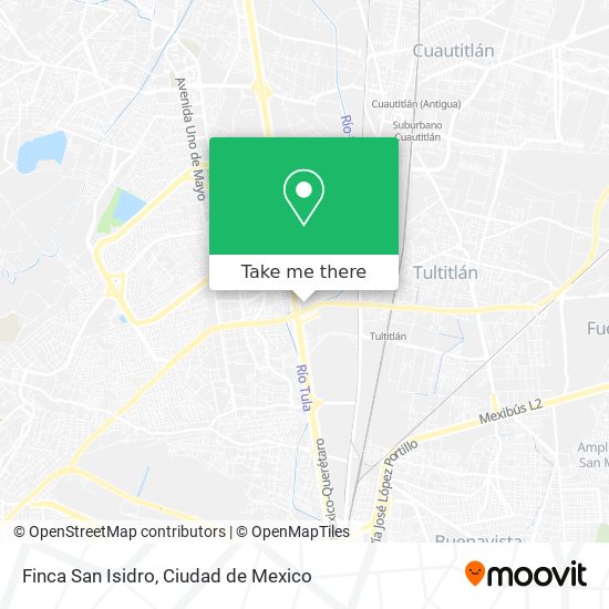 Finca San Isidro map