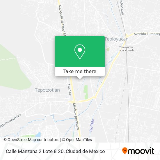 Calle Manzana 2 Lote 8 20 map