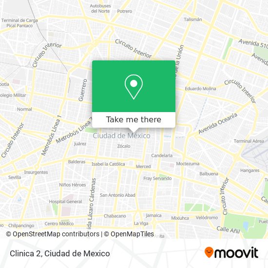 Clinica 2 map