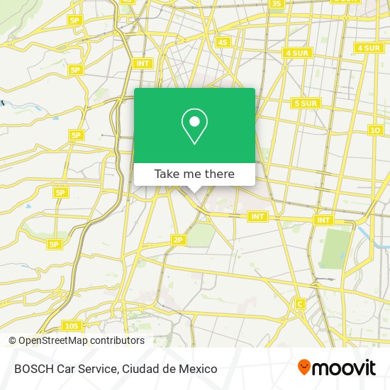 BOSCH Car Service map