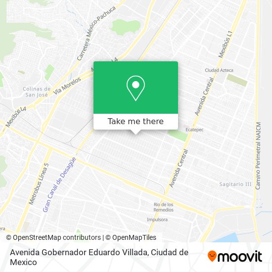 Mapa de Avenida Gobernador Eduardo Villada