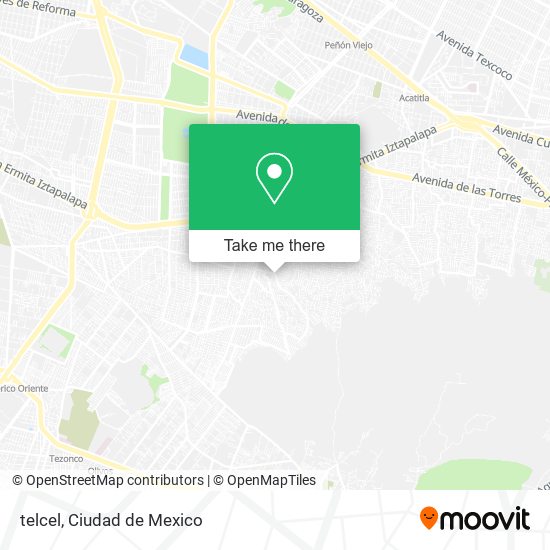 Mapa de telcel