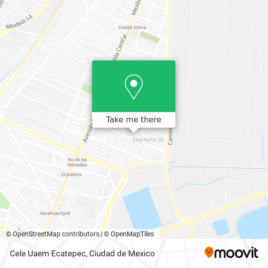 Cele Uaem Ecatepec map