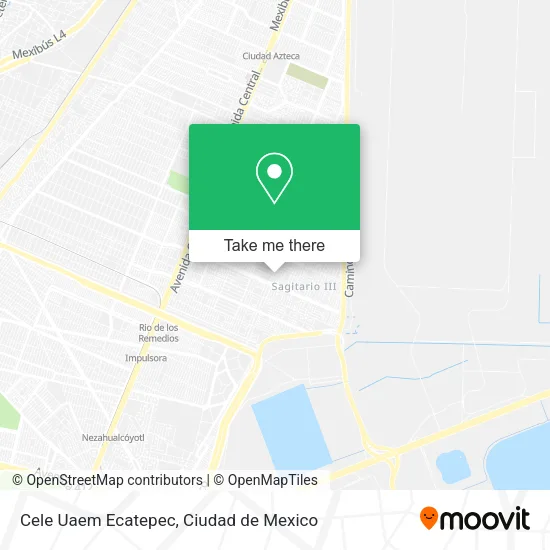 Mapa de Cele Uaem Ecatepec