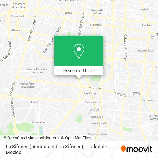 La Sifones (Restaurant Los Sifones) map
