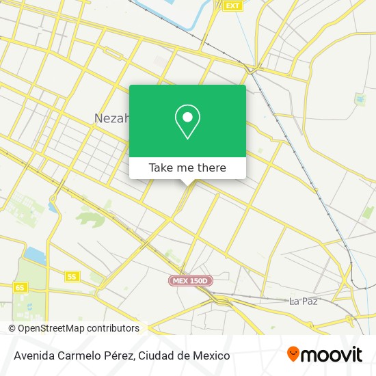 Avenida Carmelo Pérez map