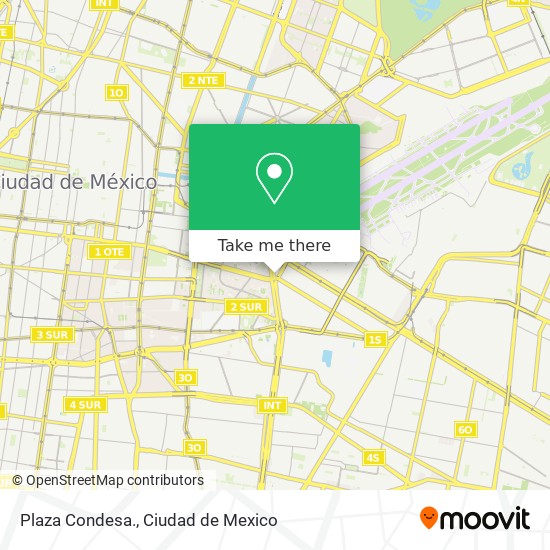 Plaza Condesa. map