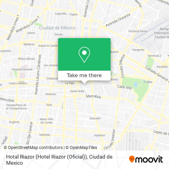 Mapa de Hotal Riazor (Hotel Riazor (Oficial))
