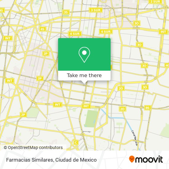 Mapa de Farmacias Similares