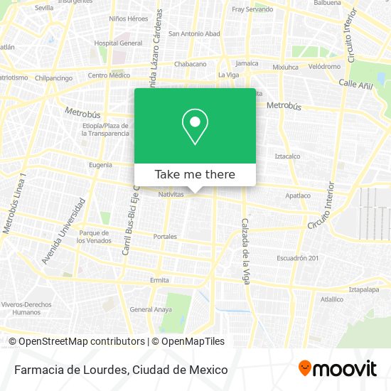 Farmacia de Lourdes map