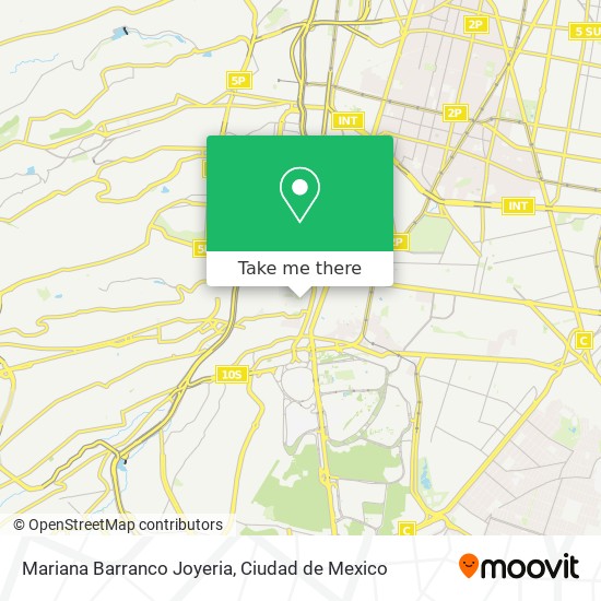 Mariana Barranco Joyeria map