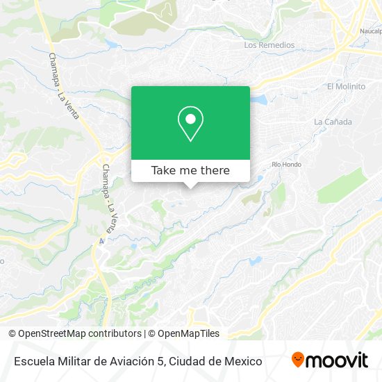 Escuela Militar de Aviación 5 map