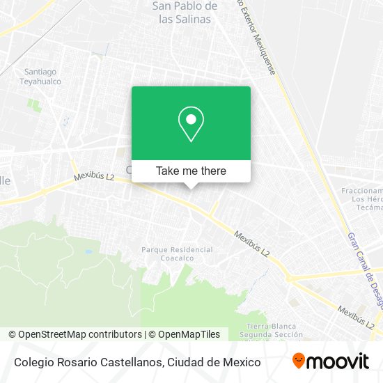 Mapa de Colegio Rosario Castellanos