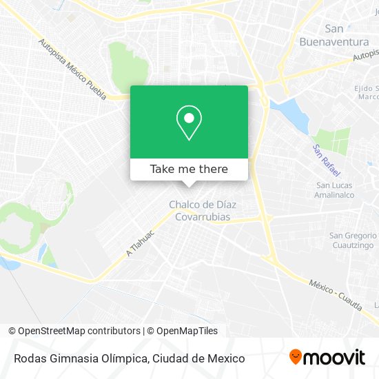 Rodas Gimnasia Olímpica map