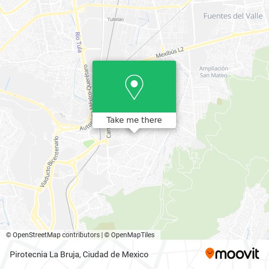 Pirotecnia La Bruja map