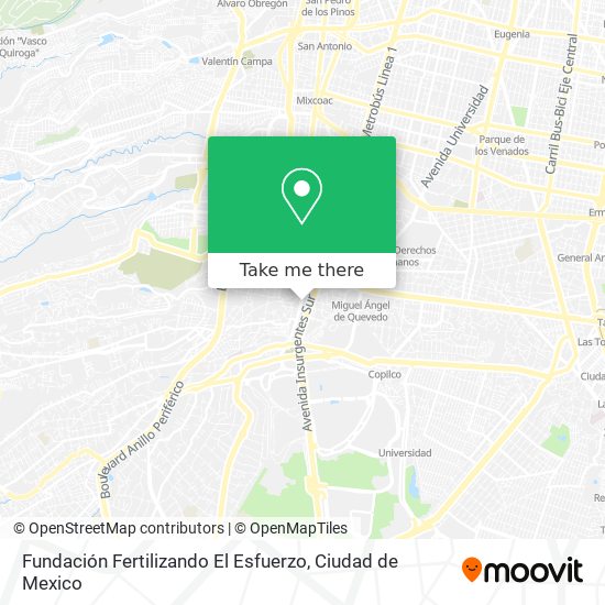 Fundación Fertilizando El Esfuerzo map