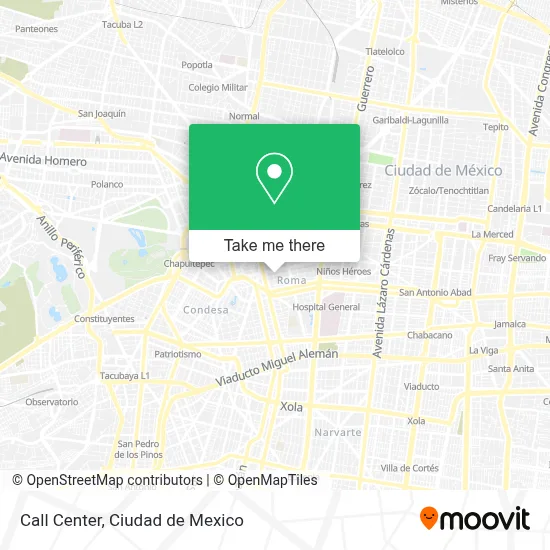 Call Center map