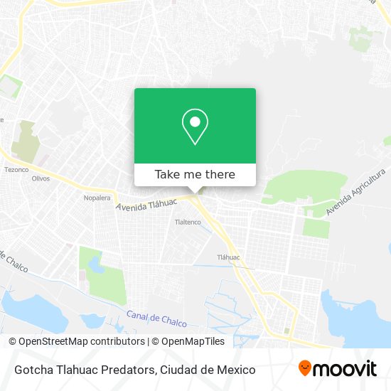 Gotcha Tlahuac Predators map