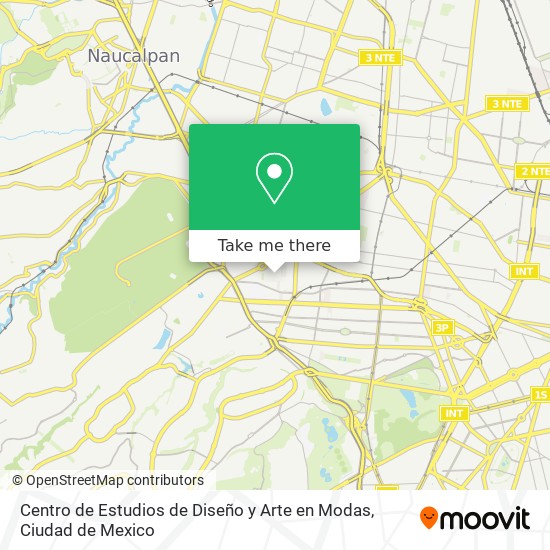 Centro de Estudios de Diseño y Arte en Modas map