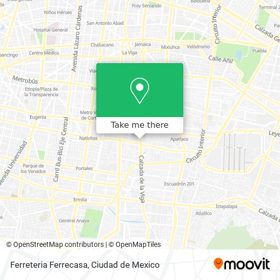 Ferreteria Ferrecasa map