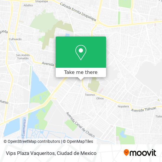 Vips Plaza Vaqueritos map