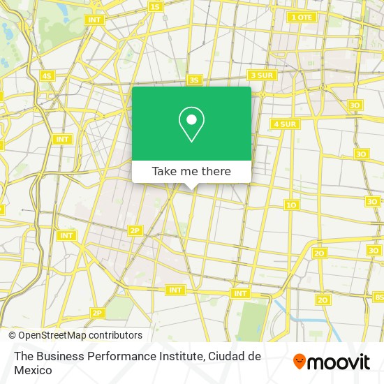 Mapa de The Business Performance Institute