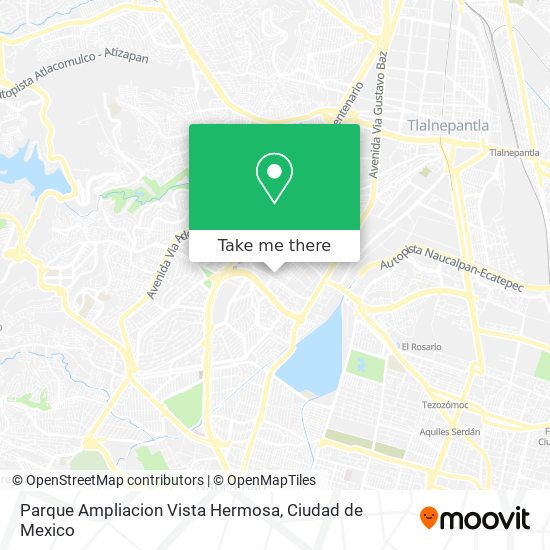 Parque Ampliacion Vista Hermosa map
