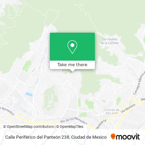 Calle Periférico del Panteón 238 map