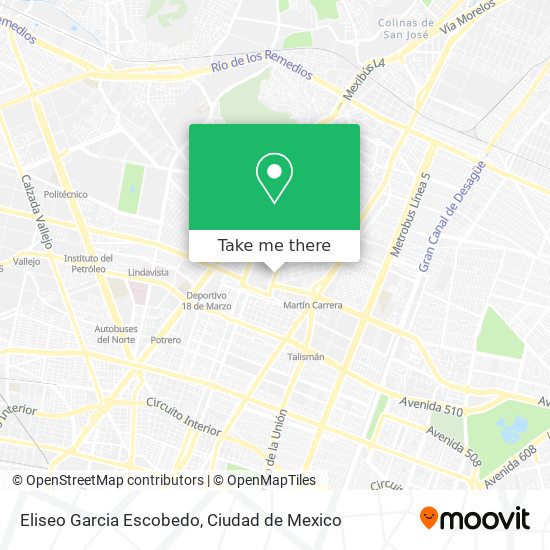 Eliseo Garcia Escobedo map