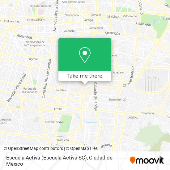 Escuela Activa (Escuela Activa SC) map