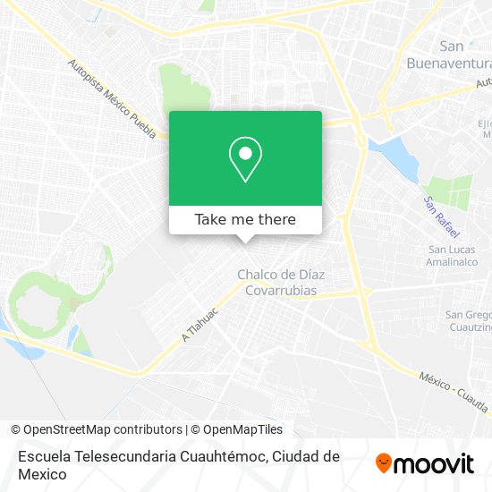 Escuela Telesecundaria Cuauhtémoc map