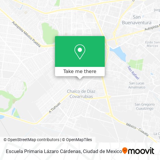 Escuela Primaria Lázaro Cárdenas map