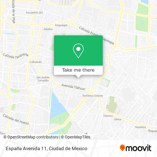 España Avenida 11 map