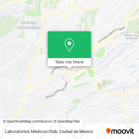 Laboratorios Médicos Olab map