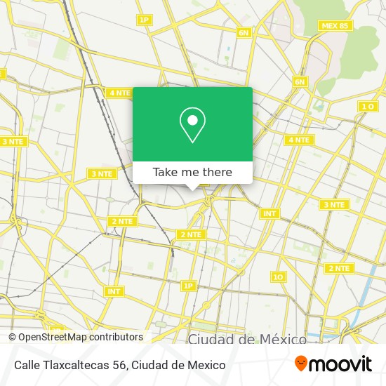 Calle Tlaxcaltecas 56 map