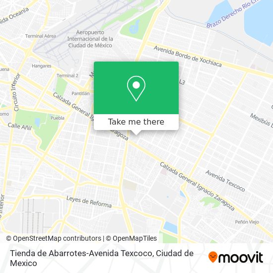 Tienda de Abarrotes-Avenida Texcoco map